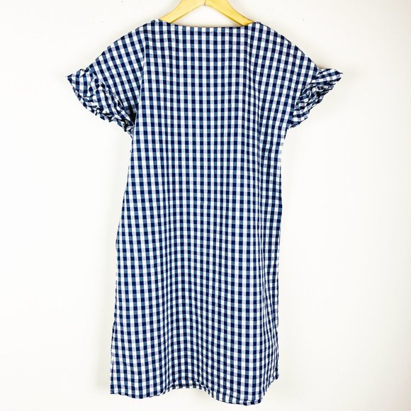 2/$30 Tabitha Webb Gingham Mini Dress 2 - Picture 3 of 6